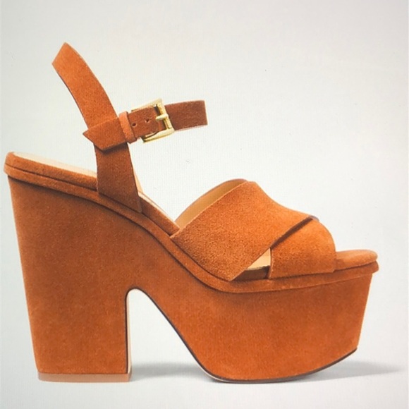 Michael Kors-Divia Suede Platform - Picture 2 of 3